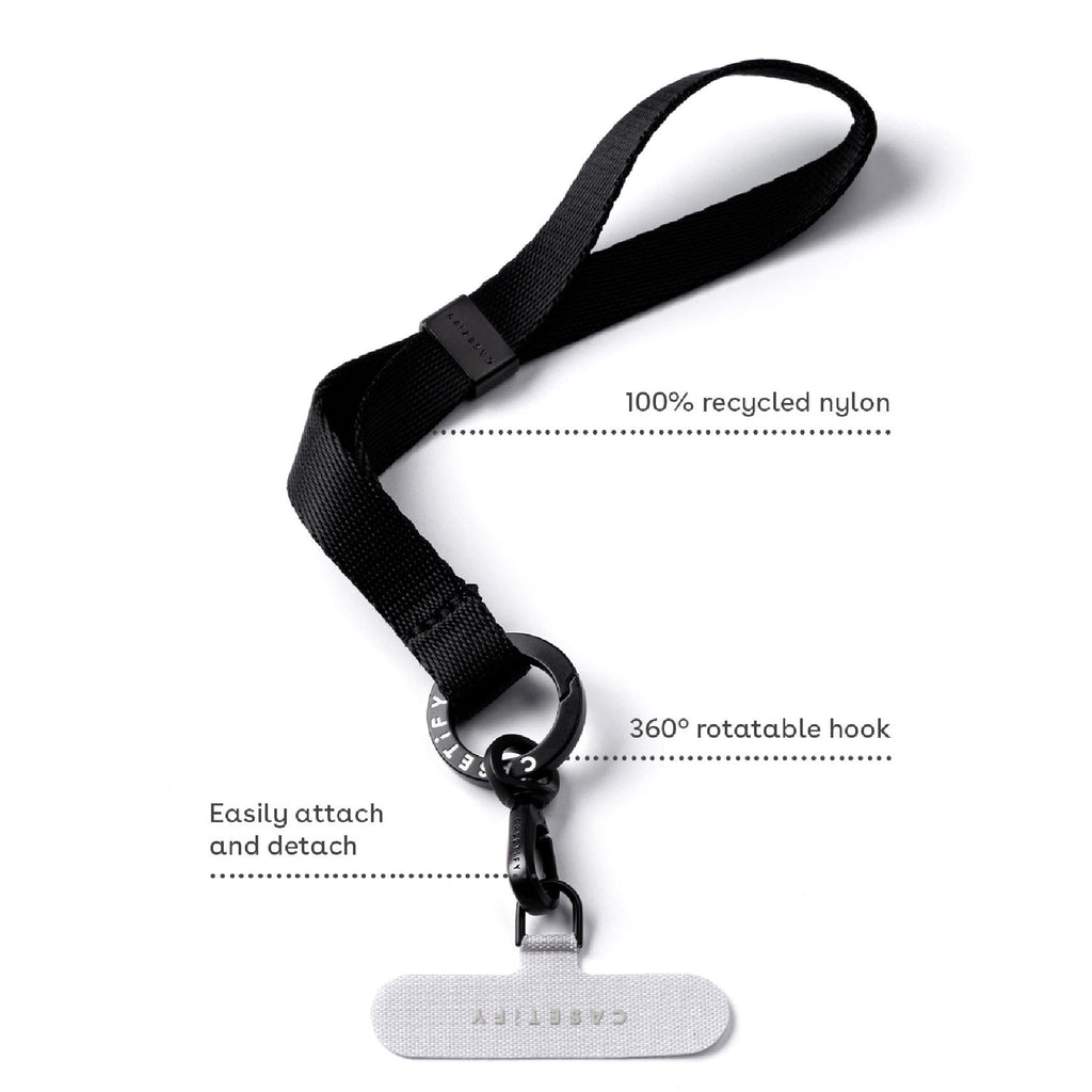 Utility Wrist Lanyard- Black
