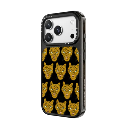 LEOPARDS | iPhone 18 Pro / Impact Case MagSafe Compatible - Glossy / Glossy Black | Image 2