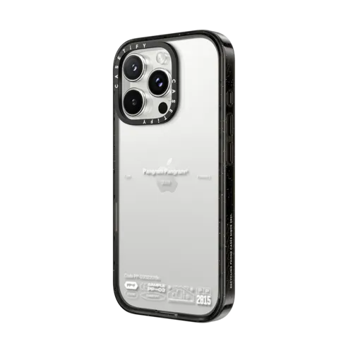 PP-03 White | iPhone 16 Pro Max / Impact Case / Black | Image 2