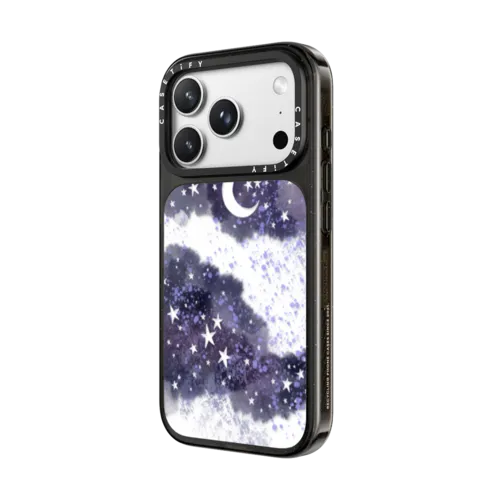 Inky night sky | iPhone 18 Pro Max / Impact Case MagSafe Compatible - Glossy / Glossy Black | Image 2
