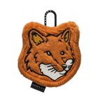 Maison Kitsuné Earbuds Plush Pouch (Orange)  | Image 1