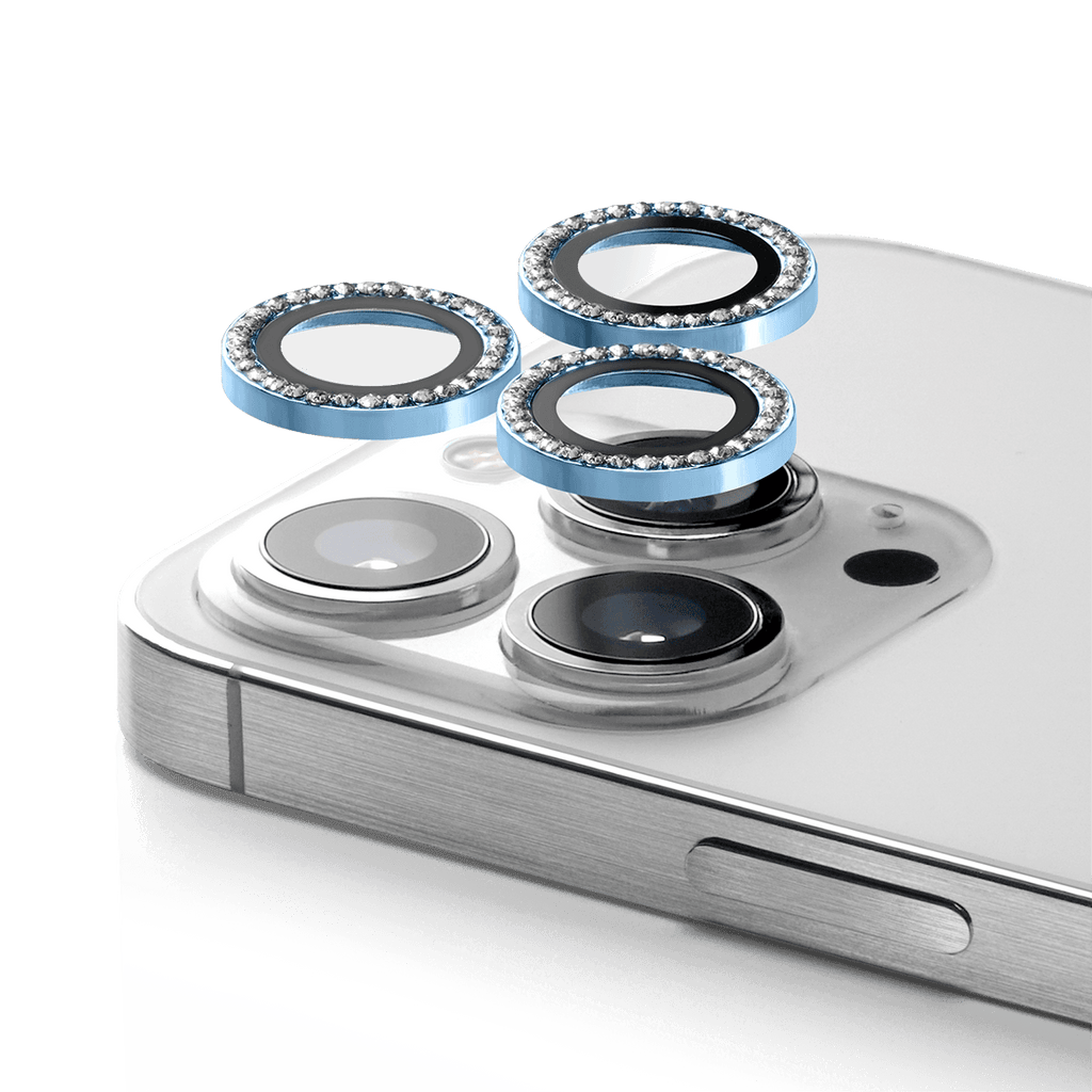 iPhone 16 Pro & 16 Pro Max Camera Lens Gem - Baby Blue | Image 1