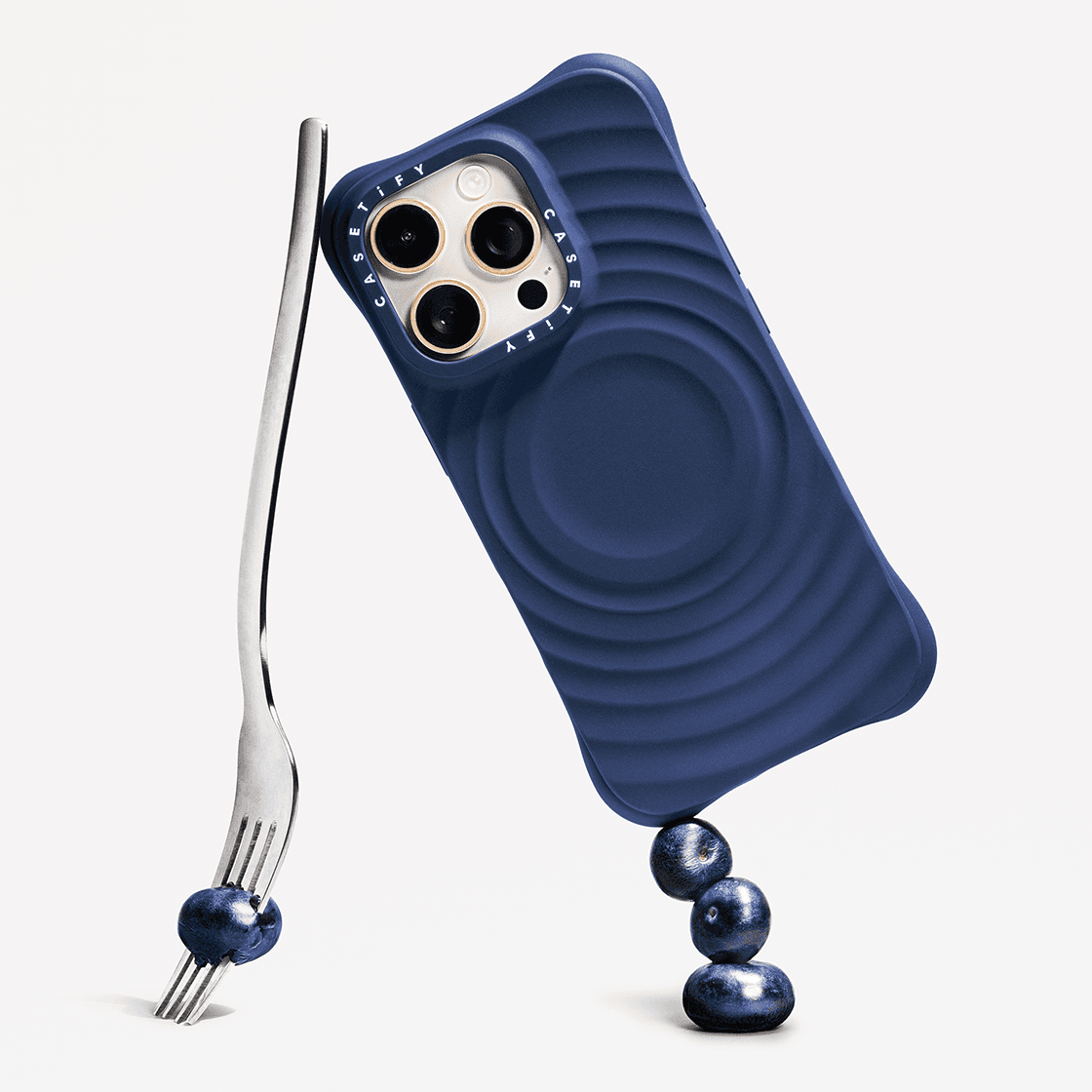 Ripple Case - Navy Blue - iPhone 16 Pro Max
