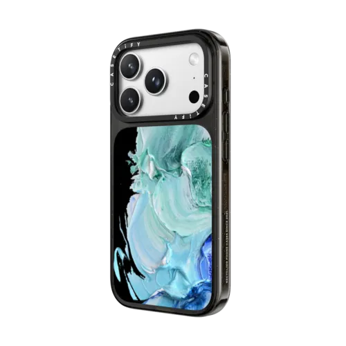 Blue Splash | iPhone 18 Pro Max / Impact Case MagSafe Compatible - Glossy / Glossy Black | Image 2