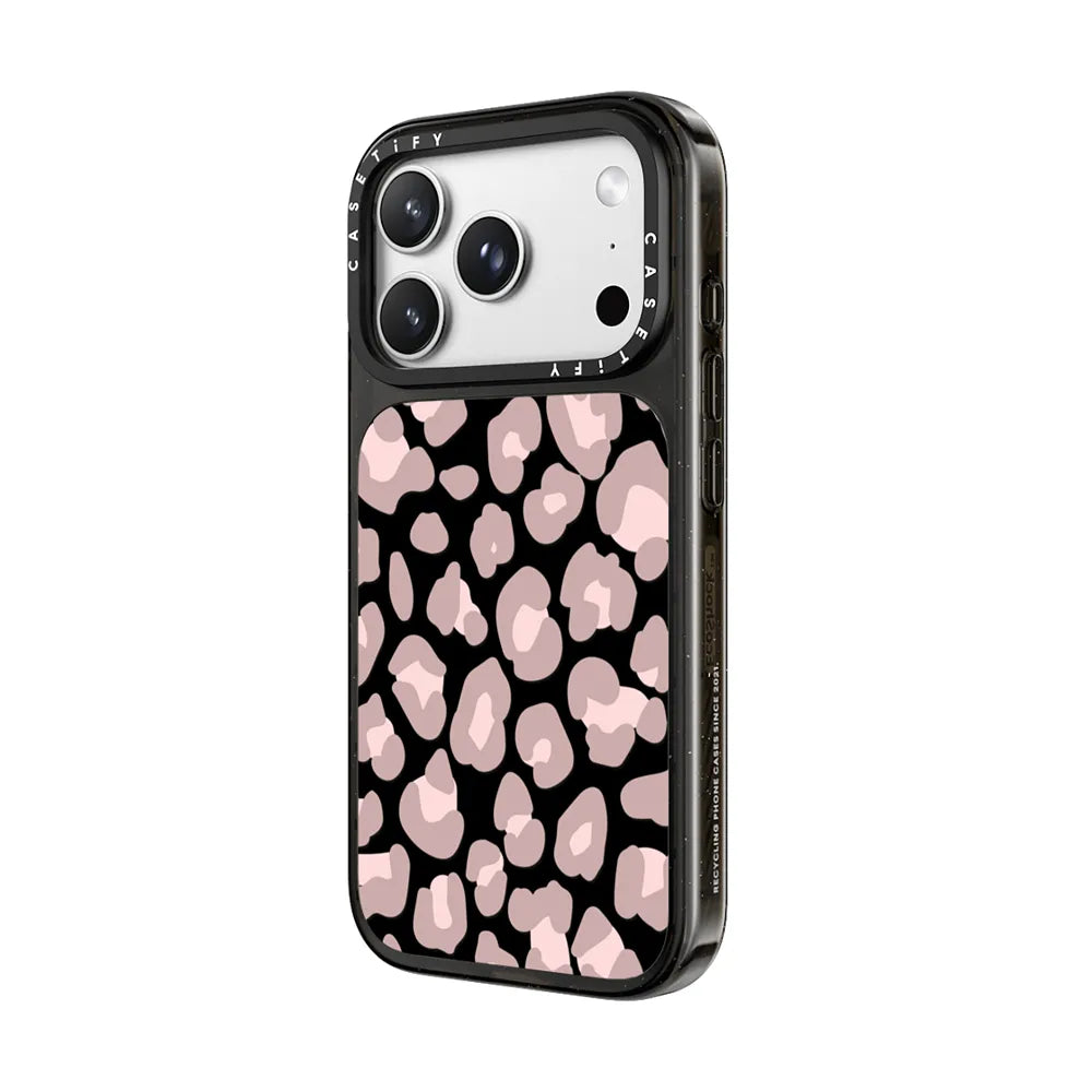 Dusty Pink Leopard Phone Case