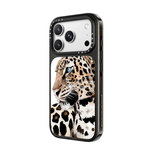 Leopard | iPhone 18 Pro Max / Impact Case MagSafe Compatible - Glossy / Glossy Black | Image 2