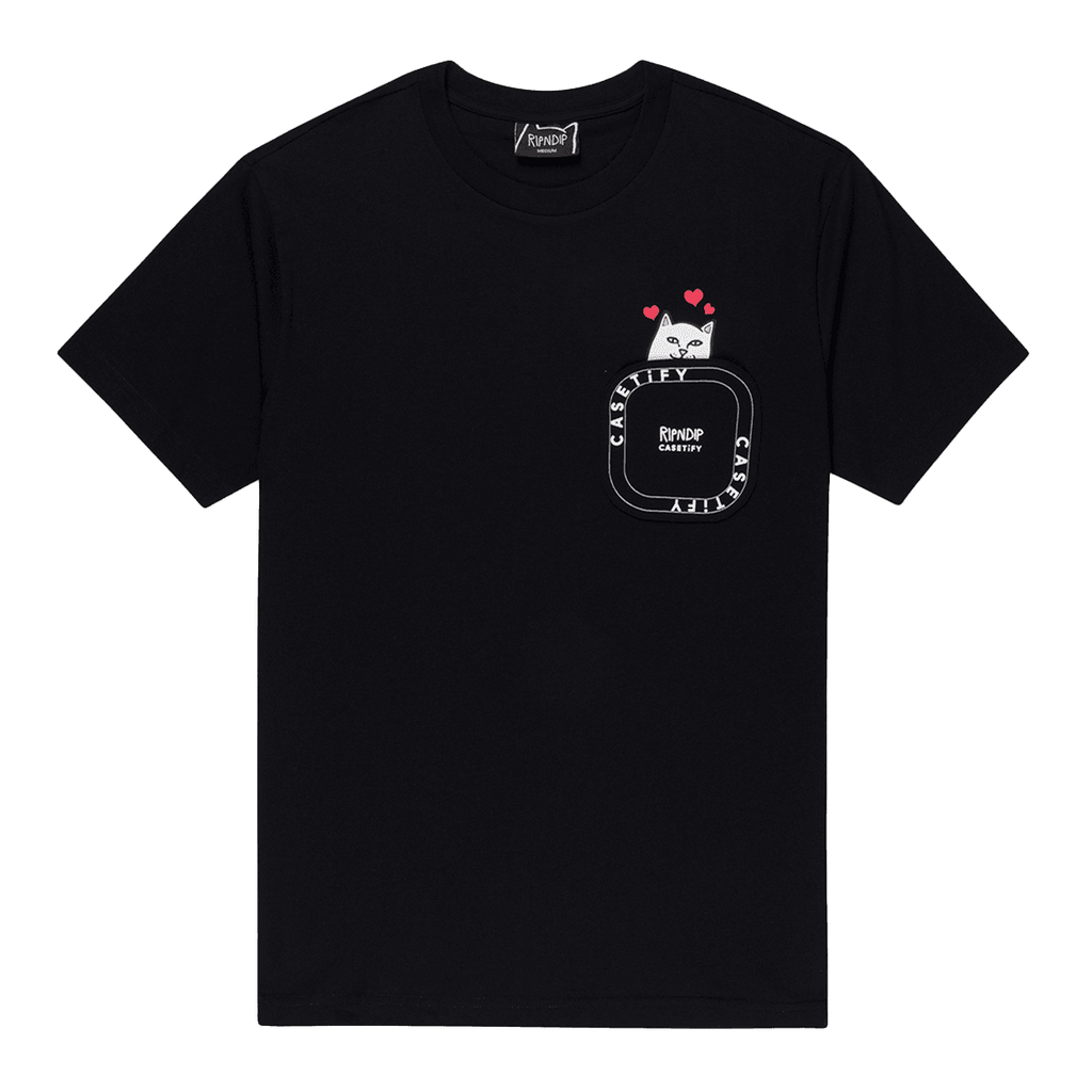 CASETiFY x RIPNDIP Nermal Loves Pocket T-shirt - Size M (Online Exclusive) | Image 1