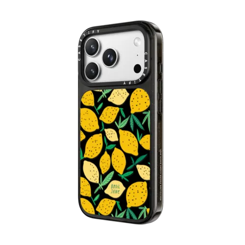 LEMONS | iPhone 18 Pro Max / Impact Case MagSafe Compatible - Glossy / Glossy Black | Image 2