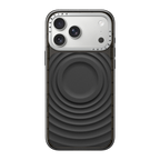 iPhone 18 Pro Max - Alloy Ripple Case - Black on Glossy Black | Image 1