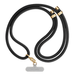 Rope Cross-body Strap - Black Gold (8mm)