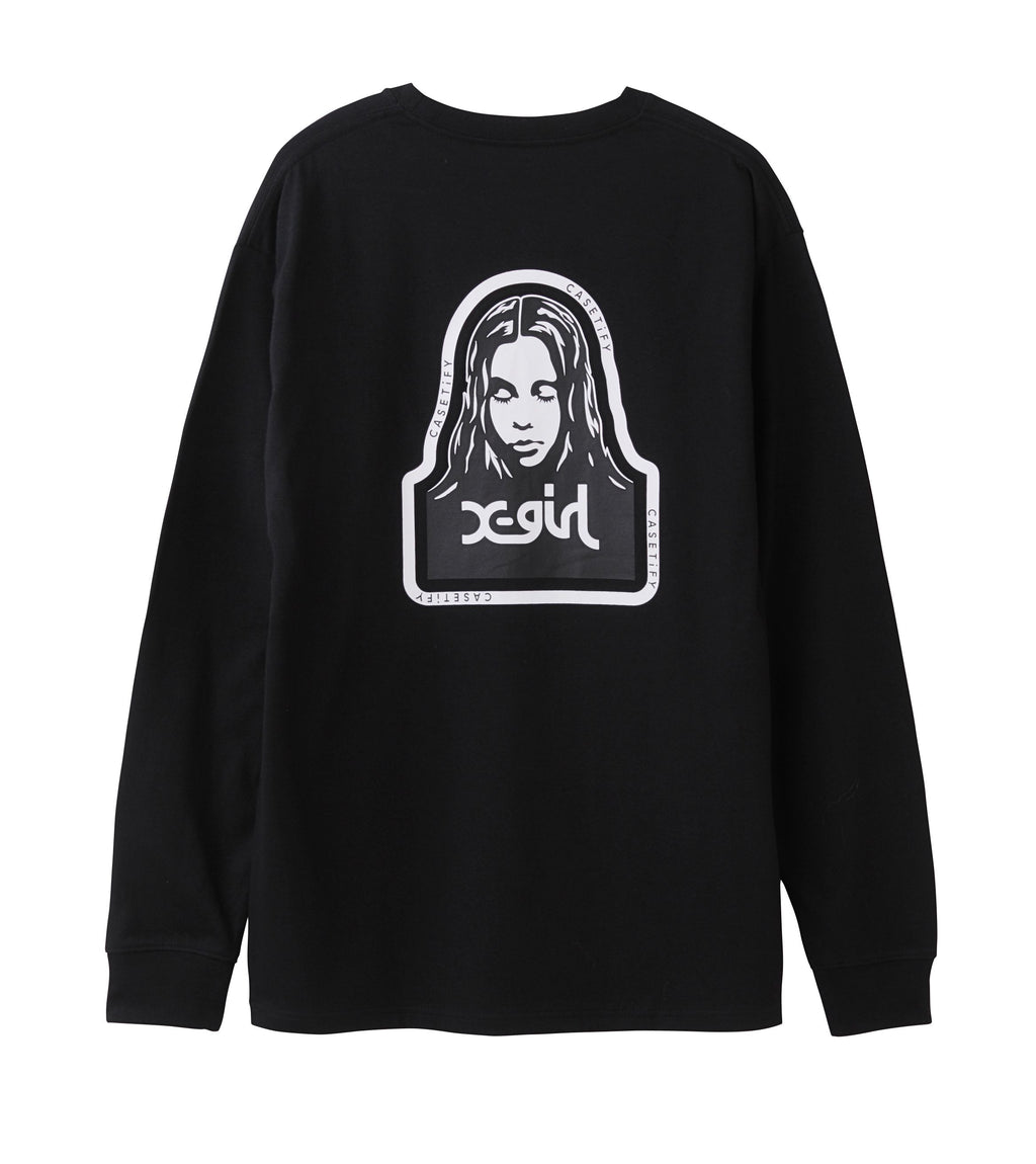X girl FACE (Black) M