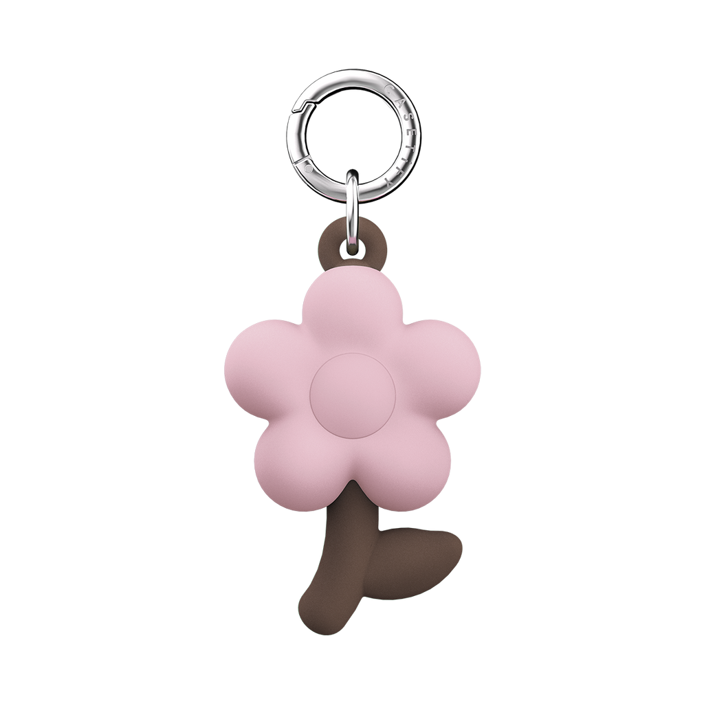 Charm Keychain - Silicon Flower - Cherry Blossom | Image 1