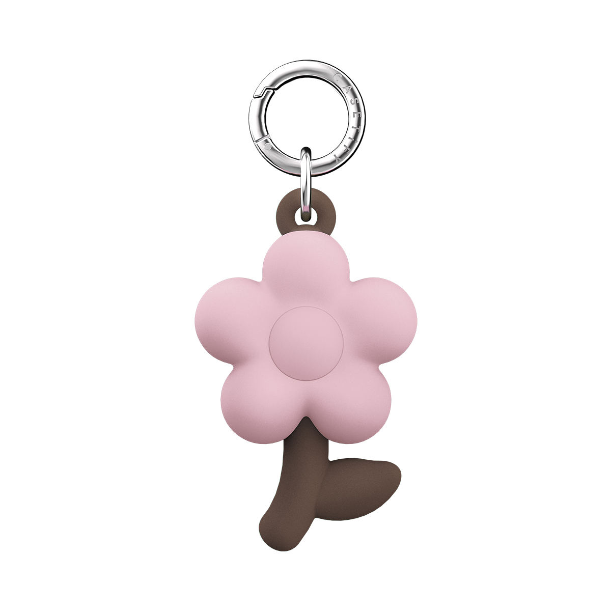 Charm Keychain - Silicon Flower - Cherry Blossom | Image 1