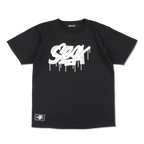 WDS x CASETiFY T-shirt Triple Name Main Logo Black M | Image 1