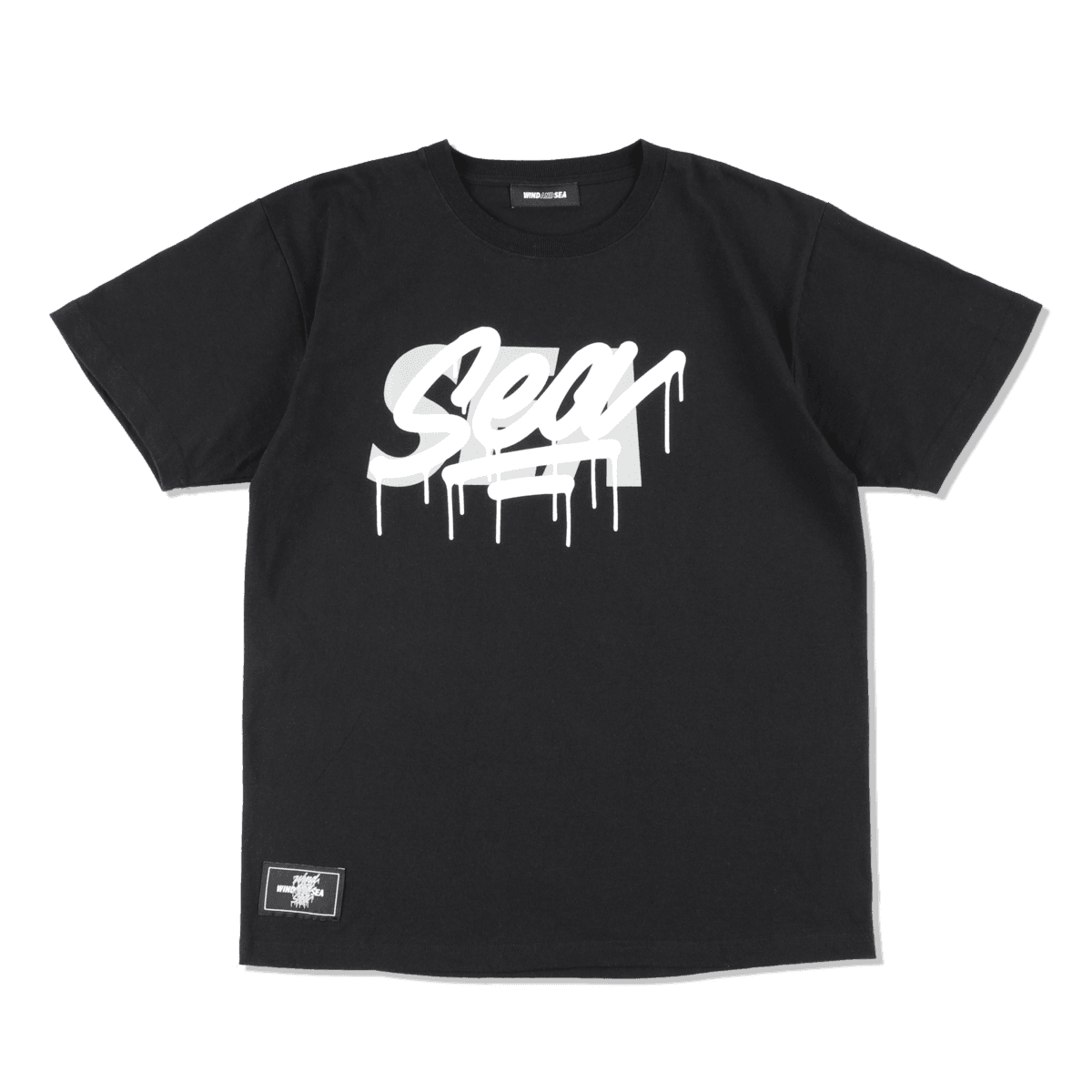 WDS x CASETiFY T-shirt Triple Name Main Logo Black L | Image 1
