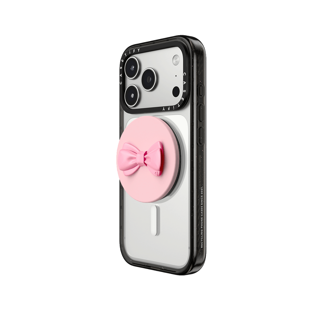 Snappy Grip Stand MagSafe Compatible - Pink Bow