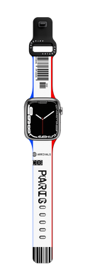 PP-0005 - Paris CDG | Apple Watch Series 7-9 (45mm) / Impact Band / Black | Image 1