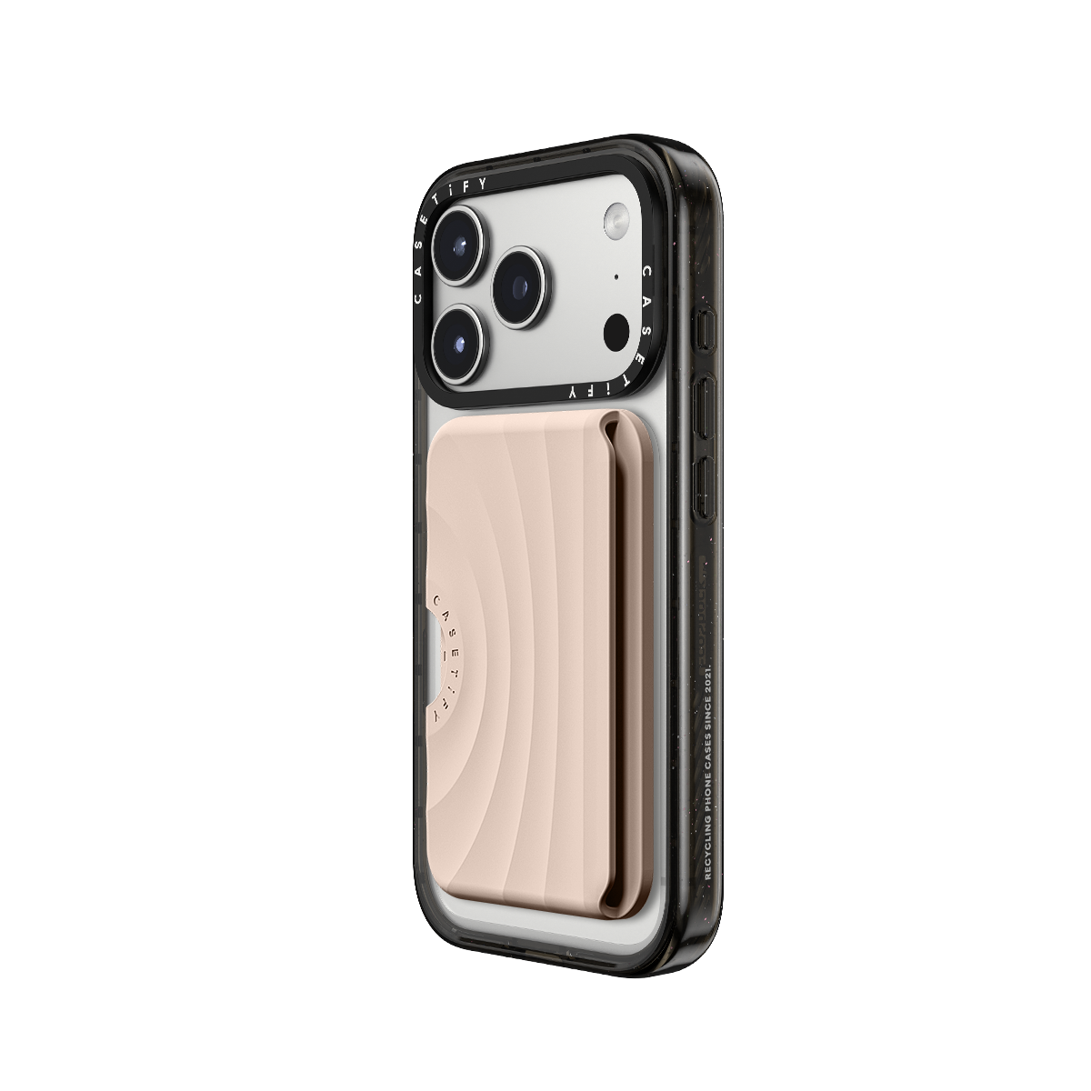 Snappy Ripple Wallet MagSafe Compatible - Oat
