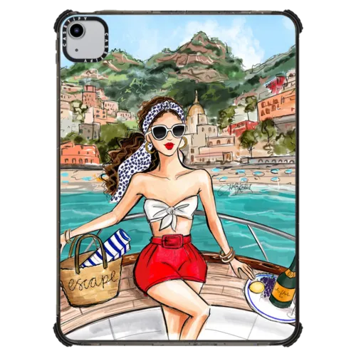 Amalfi iPad Case | iPad Air (4th/5th gen) / iPad Impact Case / Black | Image 1