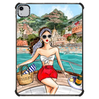 Amalfi iPad Case | iPad Air (4th/5th gen) / iPad Impact Case / Black | Image 1