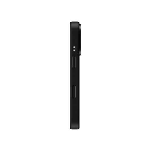 Ceramic Bamboo Case | iPhone 17 Pro Max / Mirror Case MagSafe Compatible / Silver on Black | Image 3
