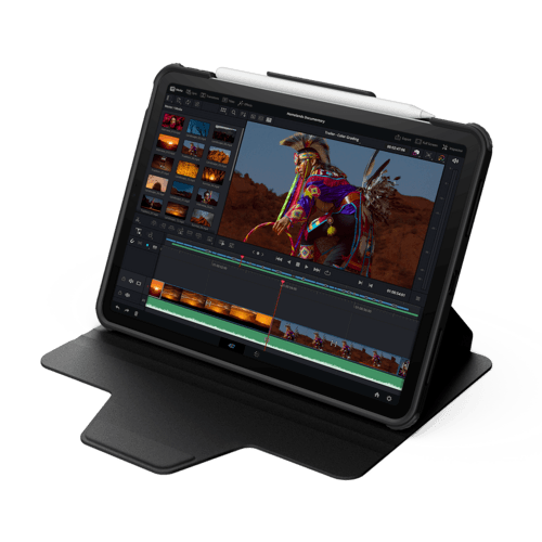 Eleanor by Ivory Paper Co | iPad Pro 12.9-inch (5th/6th gen) / iPad Impact Folio Case / Black | Image 4