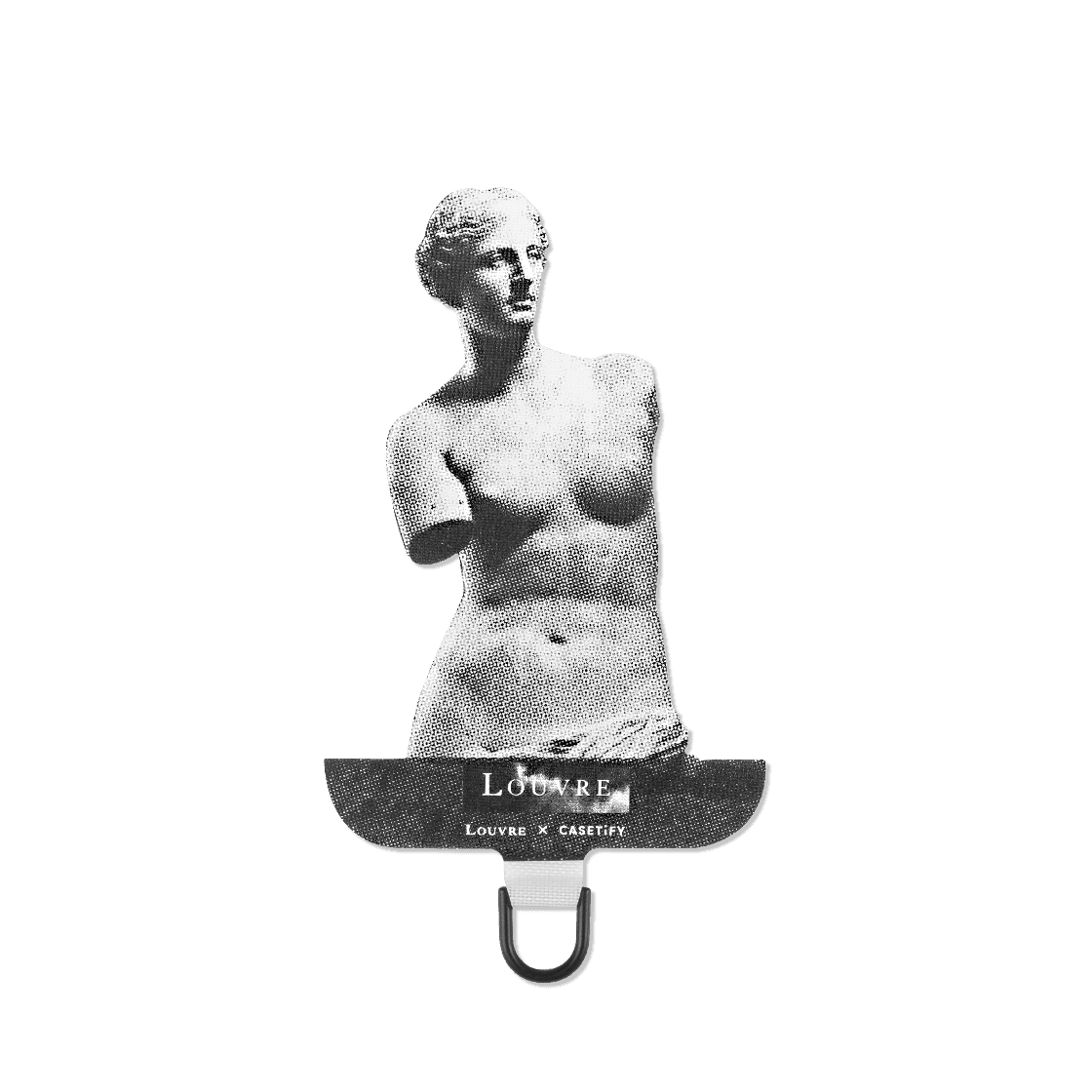LOUVRE Strap Card (Black) - APHRODITE DITE VENUS DE MILO | Image 1