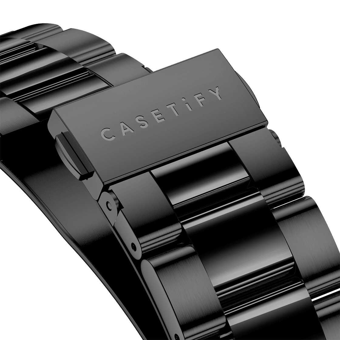 Stainless Steel 3-Link Band 46mm (Series 11) - Black