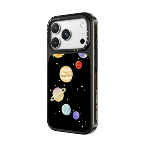 Solar system 3 | iPhone 18 Pro / Impact Case MagSafe Compatible - Glossy / Glossy Black | Image 2