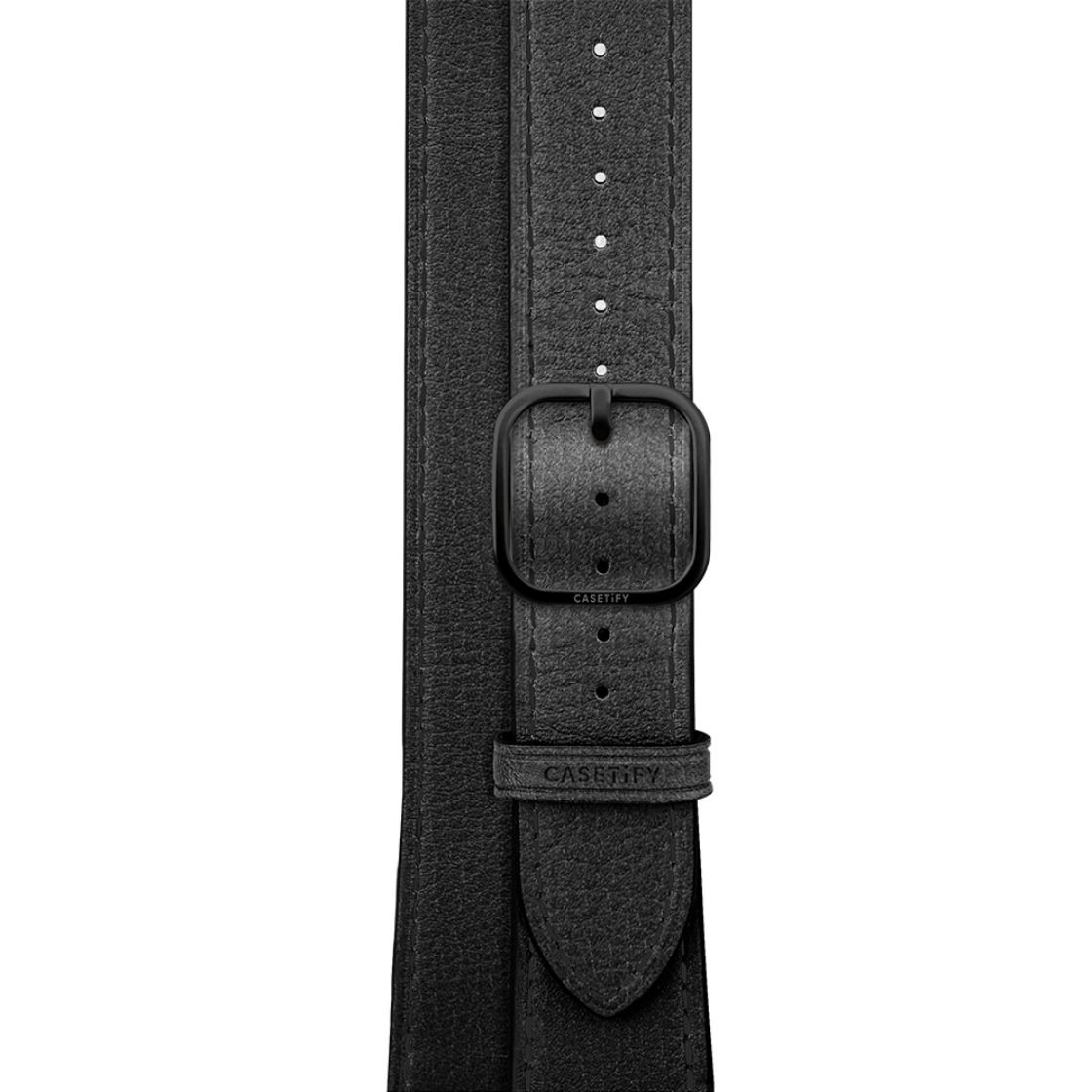 2-in-1 Italian Leather Band 41mm (Series 7-9) - Black