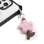Charm Keychain - Silicon Flower - Cherry Blossom
