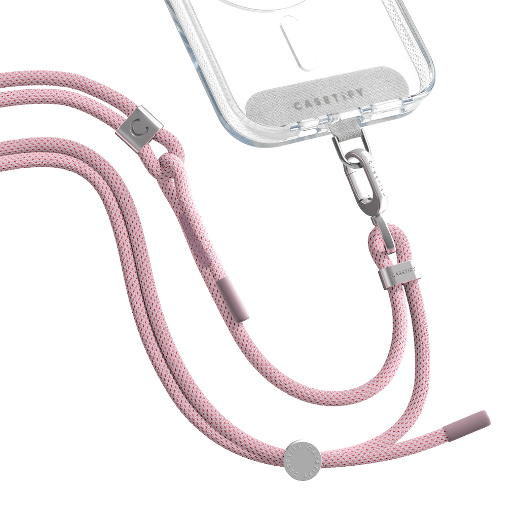 Rope Cross-body Strap - Pink (6mm) | Image 1