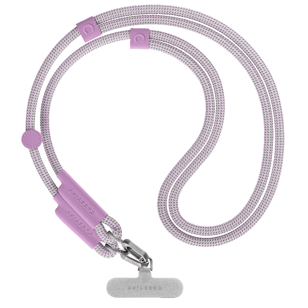 Rope Cross-body Strap - Lilac (Double End)