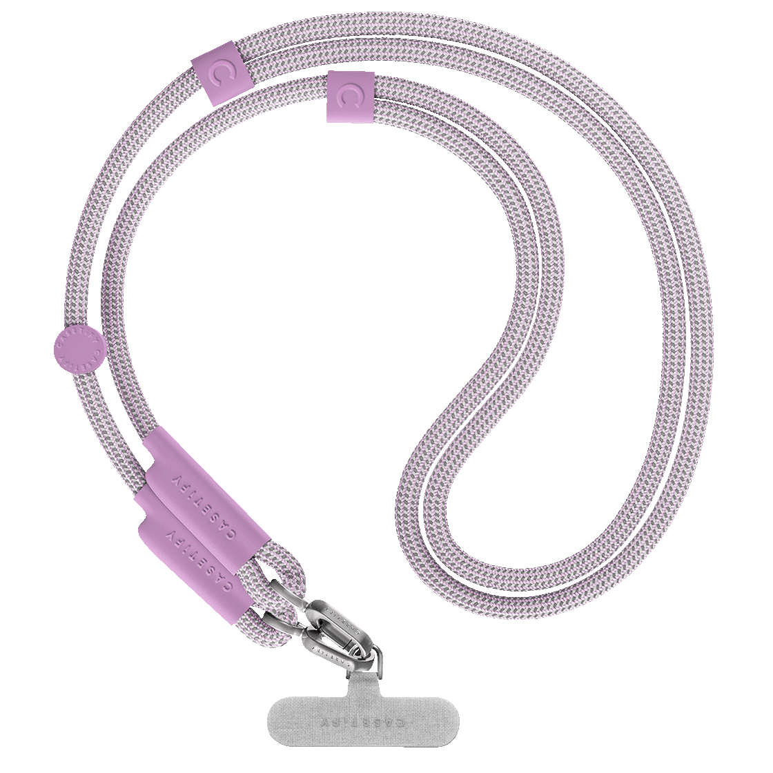 Rope Cross-body Strap - Lilac (Double End)