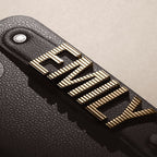 Custom Charm Strap Leather iPhone Case