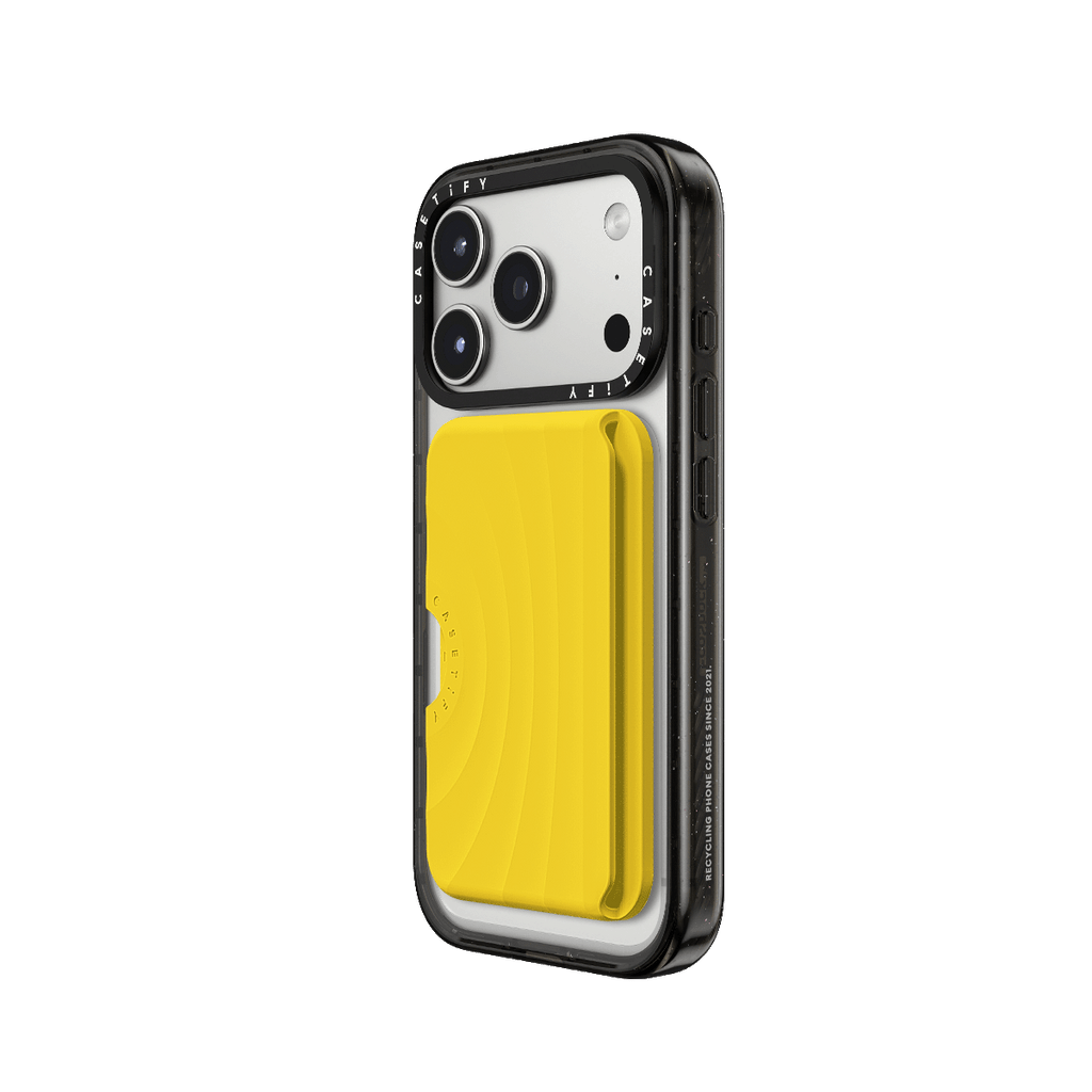 Snappy Ripple Wallet MagSafe Compatible - Volt Yellow