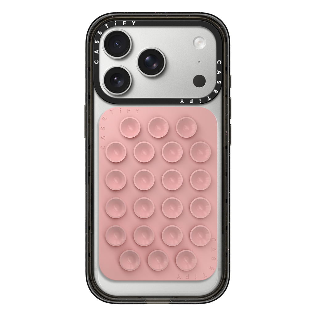 Snappy Snap & Stick Cardholder Stand MagSafe Compatible - Primrose Pink | Image 1