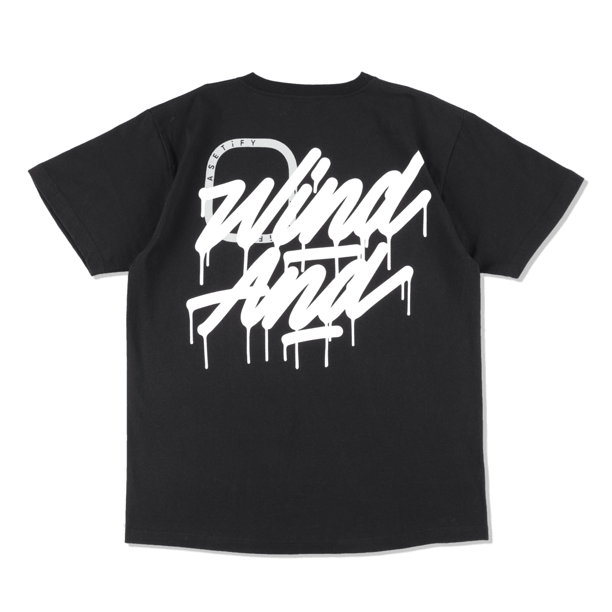 WDS x CASETiFY T-shirt Triple Name Main Logo Black L