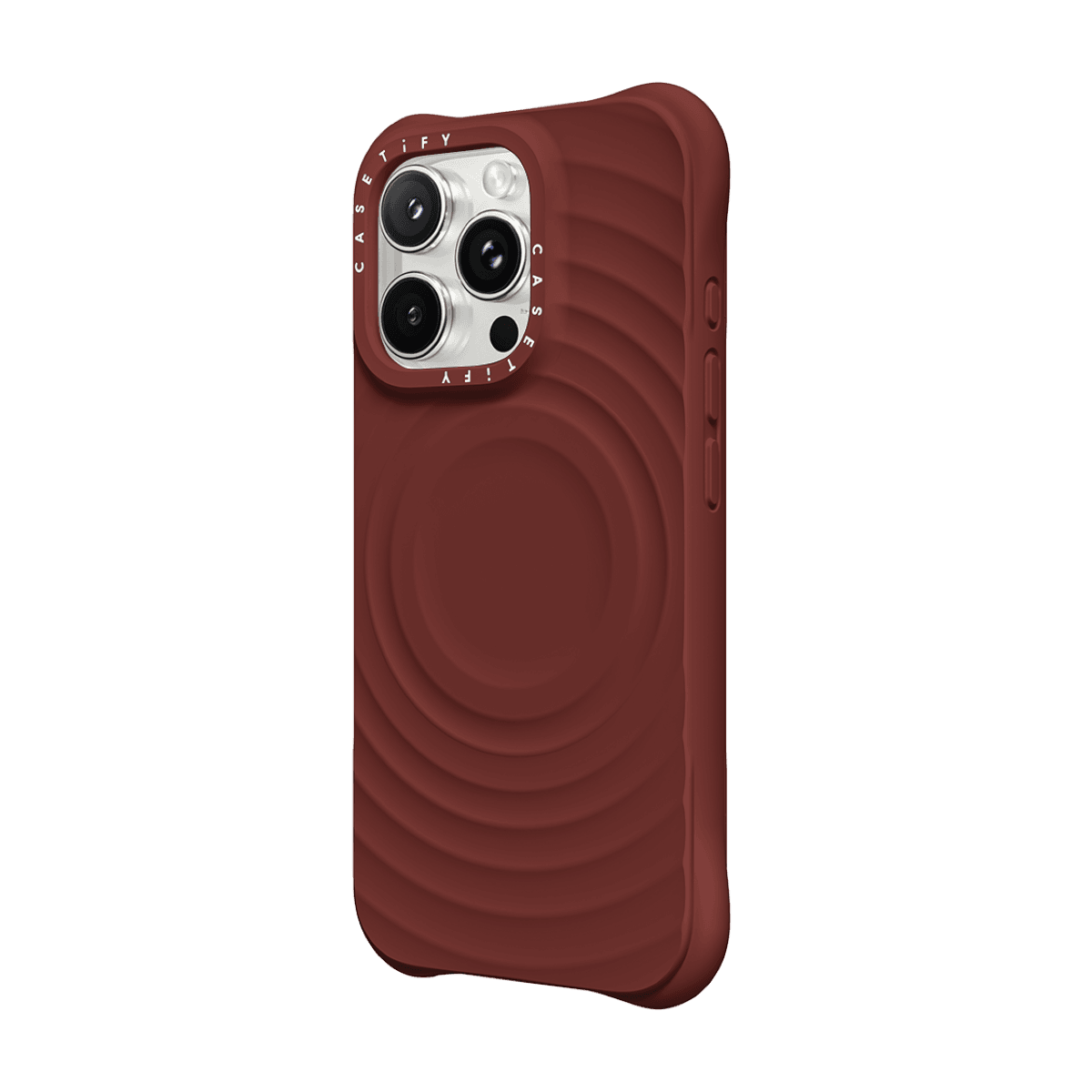 Ripple Case - Dark Cherry - iPhone 16 Pro