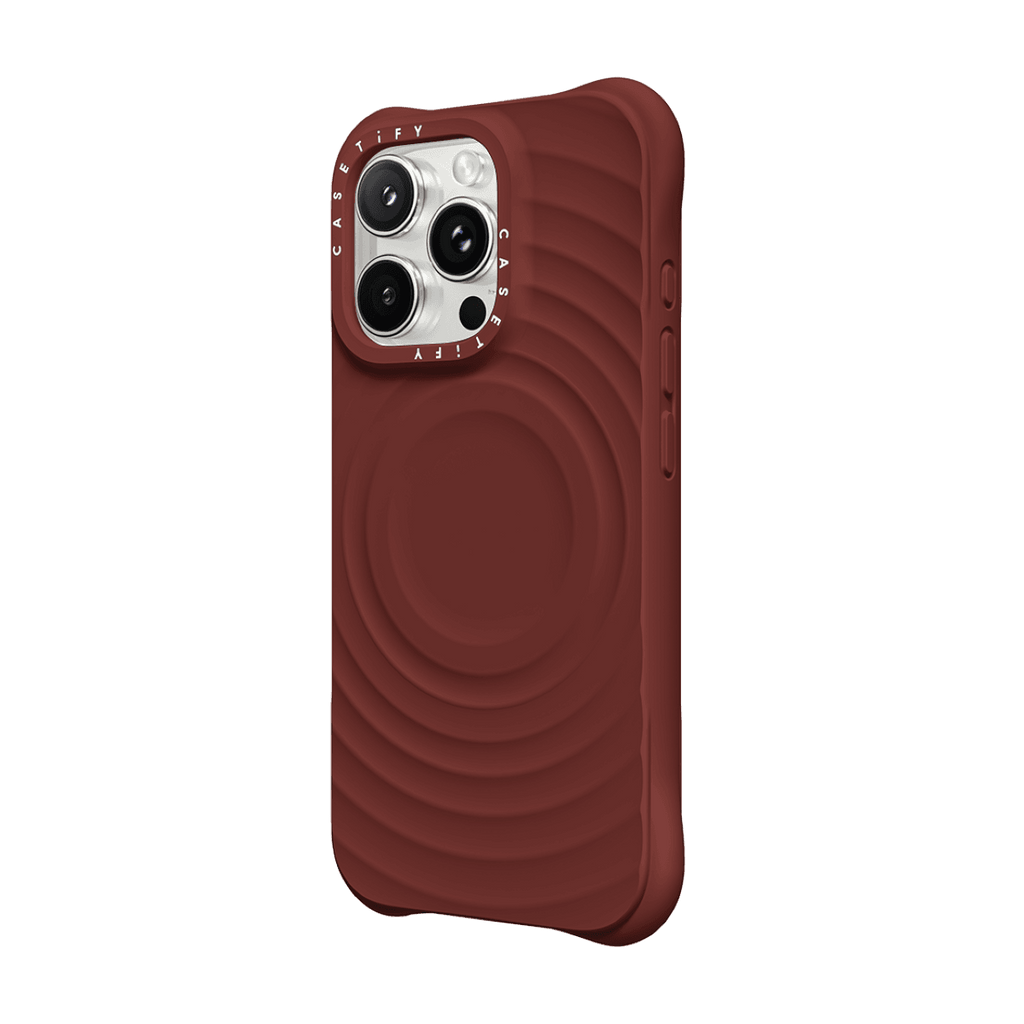 Ripple Case - Dark Cherry - iPhone 16 Pro Max
