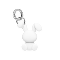 Charm Keychain - Bunny - White | Image 1