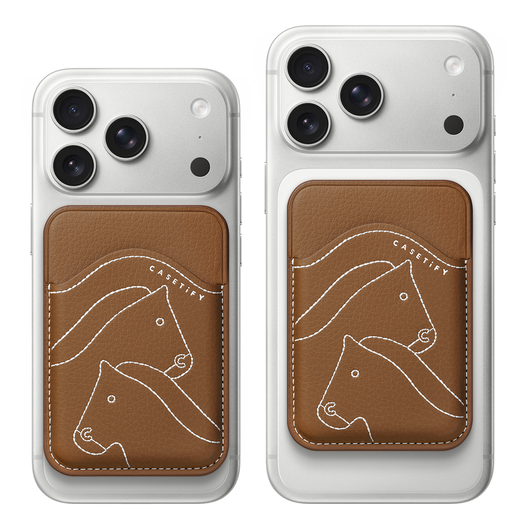 Snappy BioVeg Horse Wallet - Tan