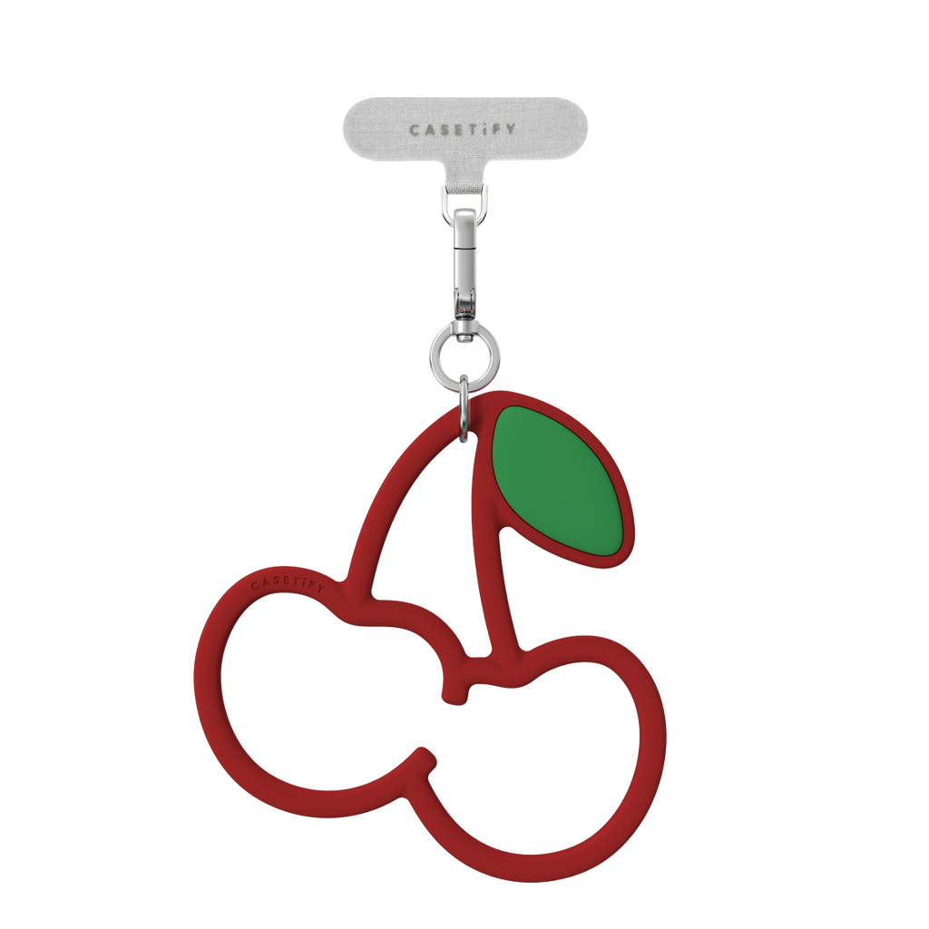 Silicone Wristlet - Red Cherry