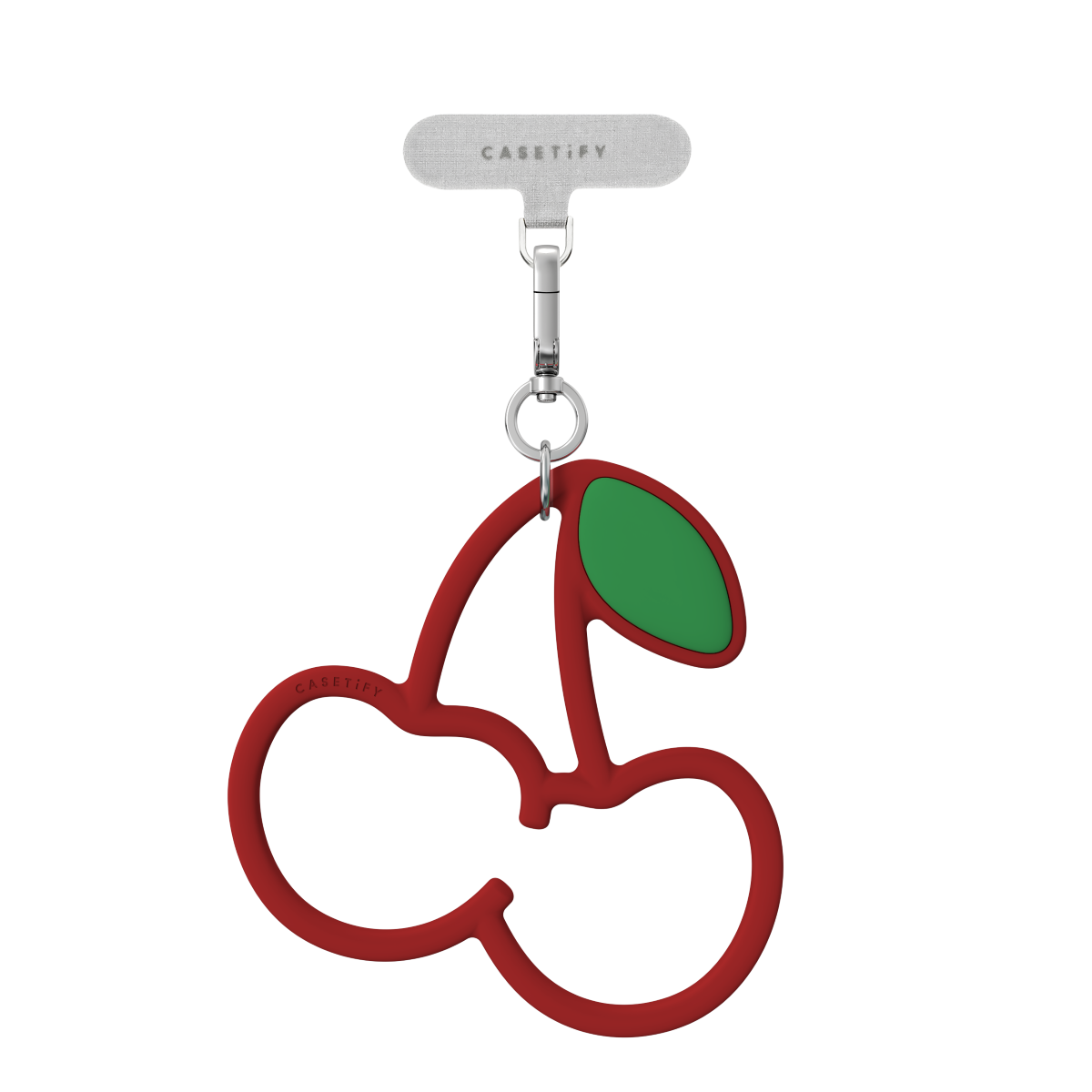 Silicone Wristlet - Red Cherry