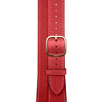 2-in-1 Italian Leather Band 45mm (Series 7-9) - Red