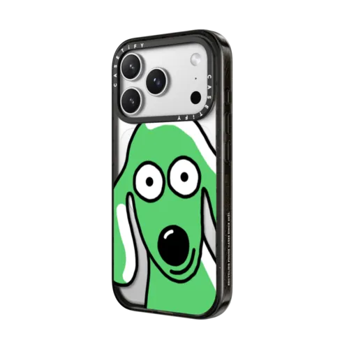 Dog Selfie | iPhone 17 Pro Max / Impact Case MagSafe Compatible / Black | Image 2