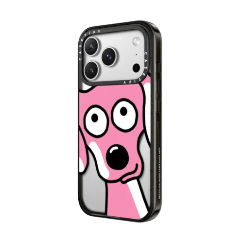 Dog Selfie | iPhone 17 Pro Max / Impact Case MagSafe Compatible / Black | Image 2