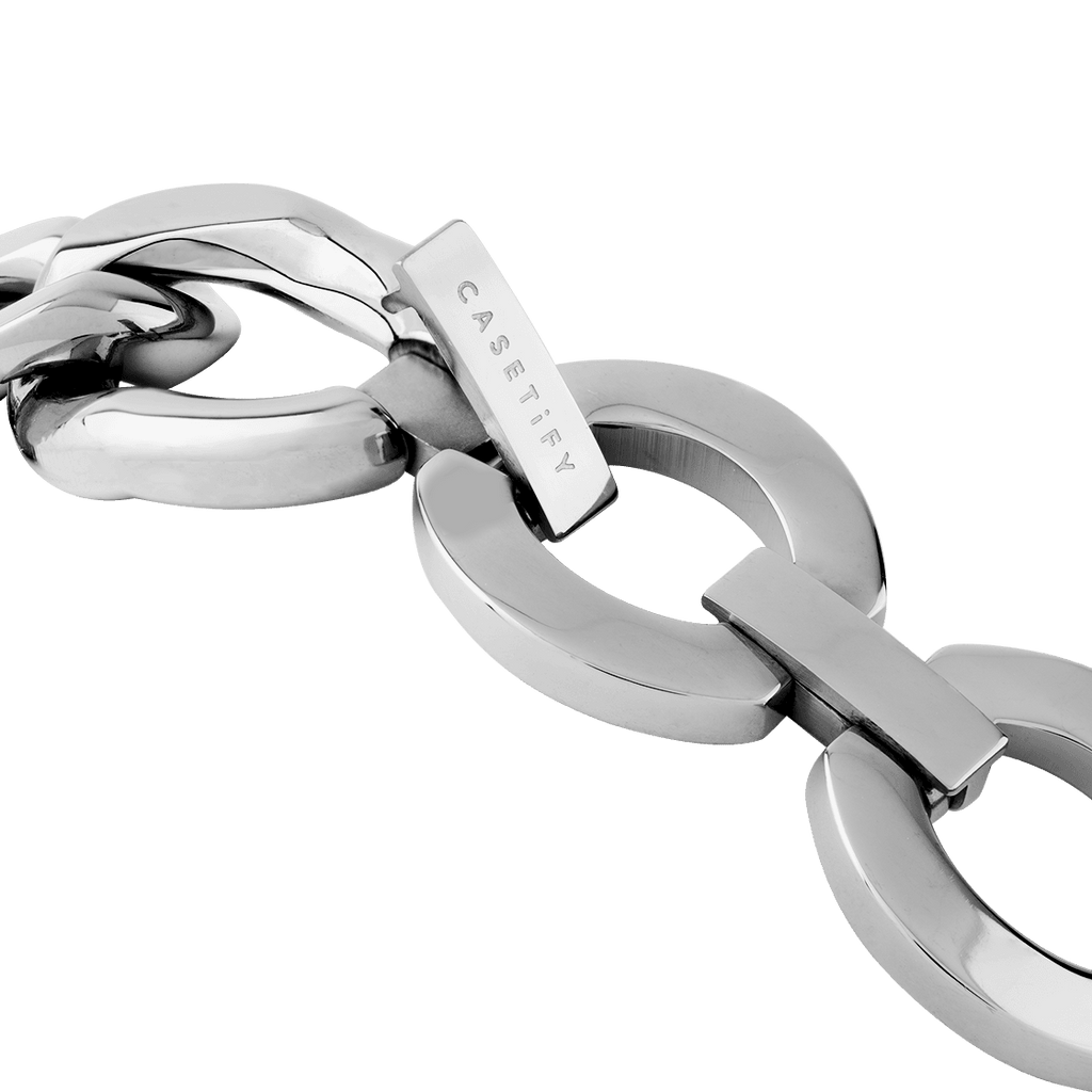 Chain Bracelet 46mm (Series 11) - Silver
