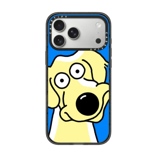 Dog Selfie | iPhone 17 Pro Max / Impact Case MagSafe Compatible / Black | Image 1