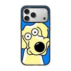 Dog Selfie | iPhone 17 Pro Max / Impact Case MagSafe Compatible / Black | Image 1